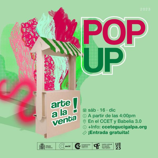 Pop up, Arte a la Venta…edición navideña