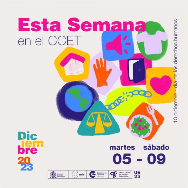 Agenda cultural del CCET Tegucigalpa