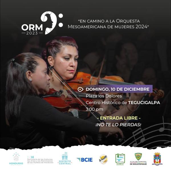Encuentro sinfónico y gira nacional "En camino a la Orquesta Mesoamericana de Mujeres 2024" 