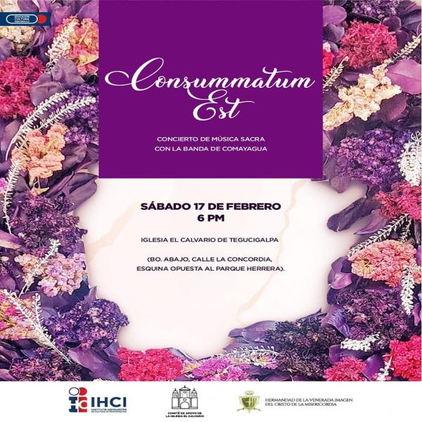 Concierto de música sacra Consummatum Est