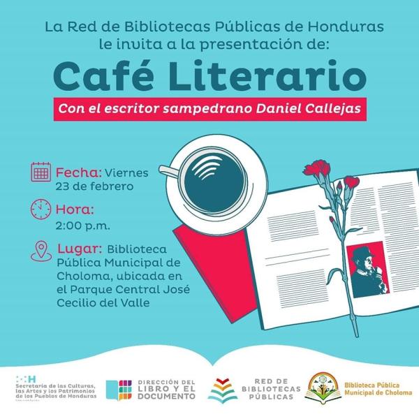 Presentación de Café Literario 