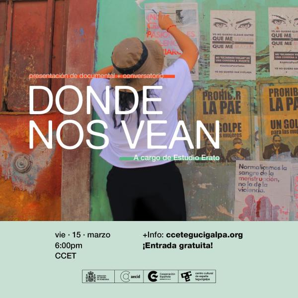 Presentación del documental “Donde nos Vean"