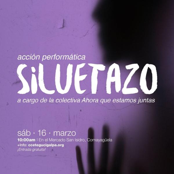 Acción Performática: Siluetazo  