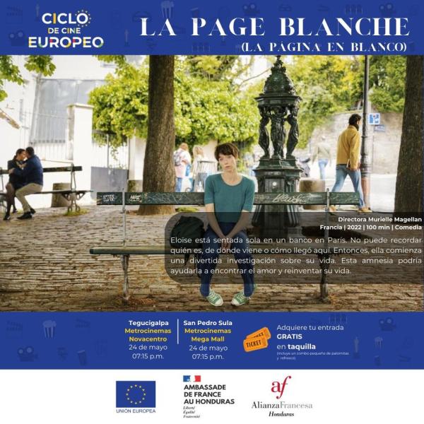 Ciclo de Cine Europeo: presenta el filme “La página en blanco”