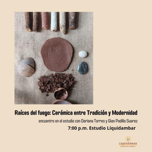 Encuentro en el estudio "Raíces del Fuego: Cerámica entre Tradición y Modernidad"