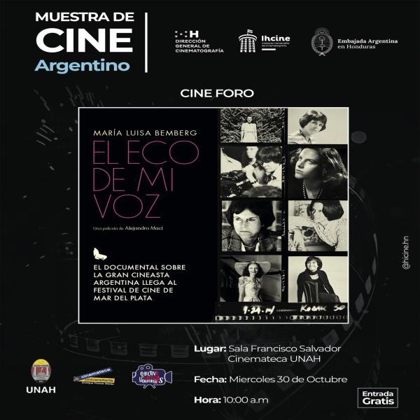 Cine Foro: "El Eco de mi Voz" 