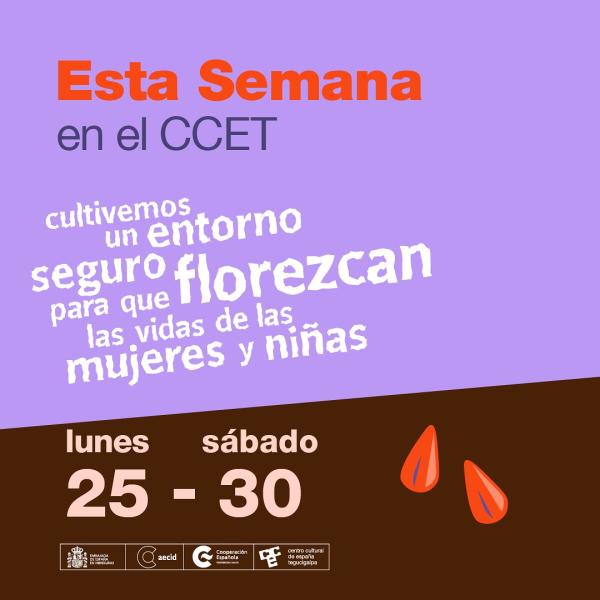 Esta semana en el CCET / 25 – 30 nov 