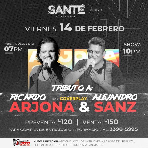 Tributo a Ricardo Arjona y Alejandro Sanz  