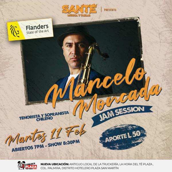 Marcelo Moncada Saxofonista Chileno