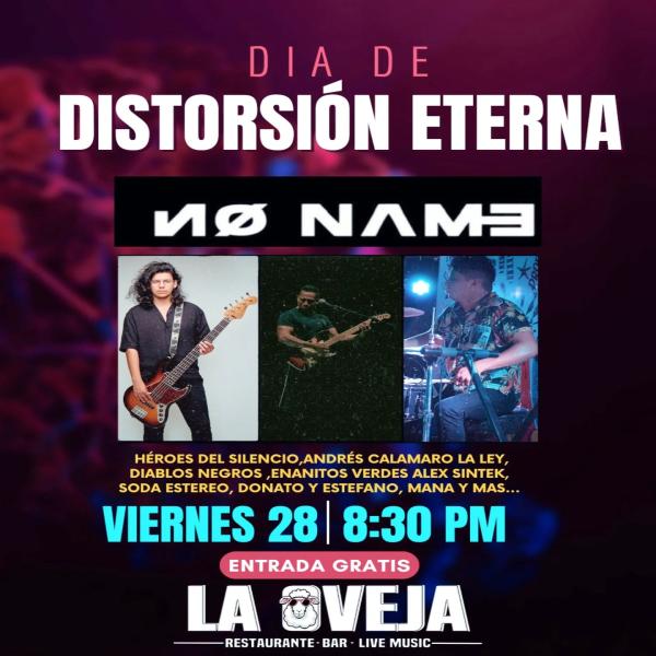 Noche inolvidable llena de energía y buena música con No Name 
