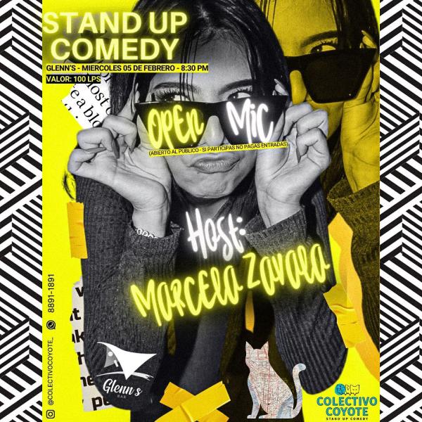 Open Mic: Host Marcela Zavala 
