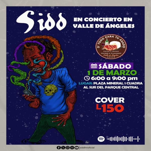 Sidd en Concierto 