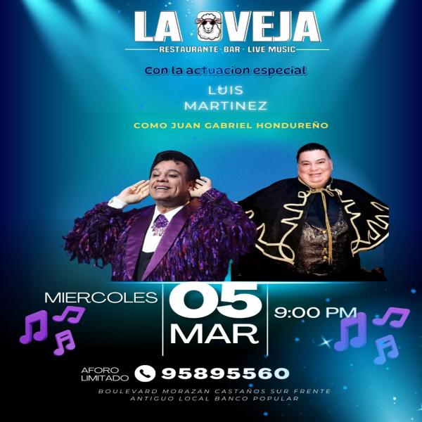 Noche de Karaoke con el Juan Gabriel Hondureño
