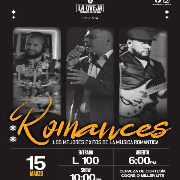 Una noche para enamorarse al ritmo de Romances 