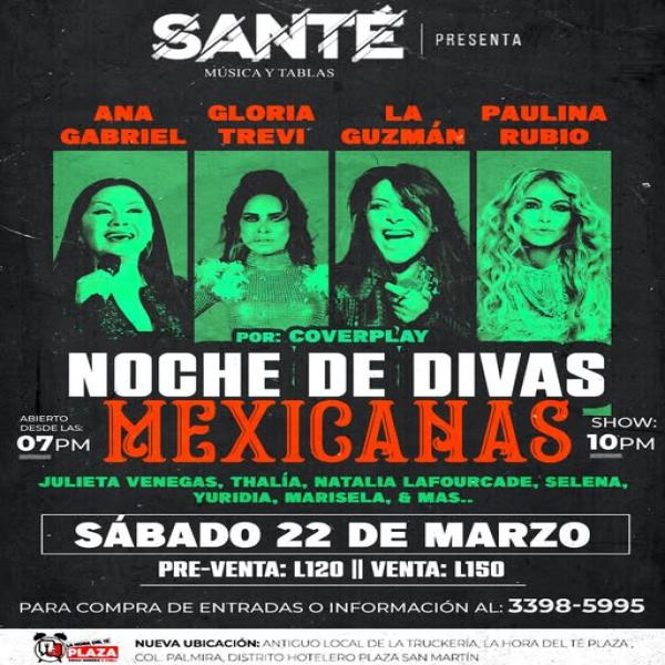 Noche de divas mexicanas 