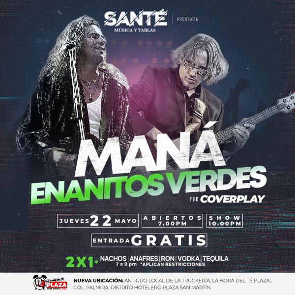 Revivamos las épocas doradas del rock en español con la música de Maná y Enanitos Verdes