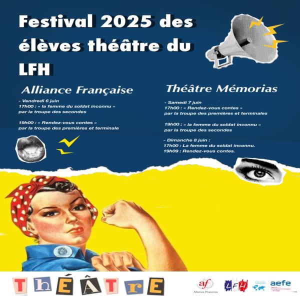 Festival 2025 des éléves théatre du LFH 