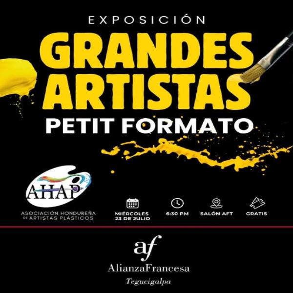 Exposición: “Grandes artistas, Petit Formato” 