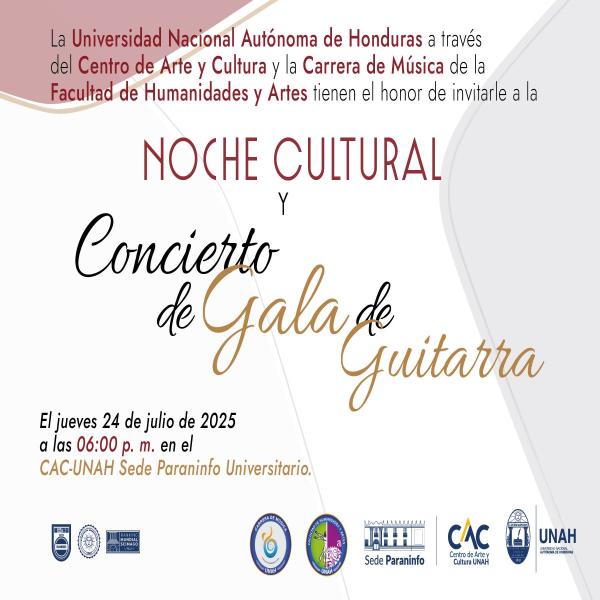 Noche Cultural y Concierto de Gala de Guitarra