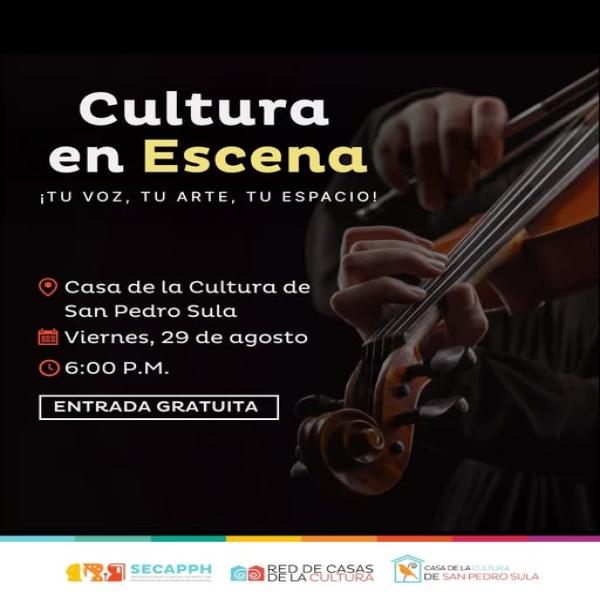 Cultura en Escena: Tu voz, tu arte, tu espacio 